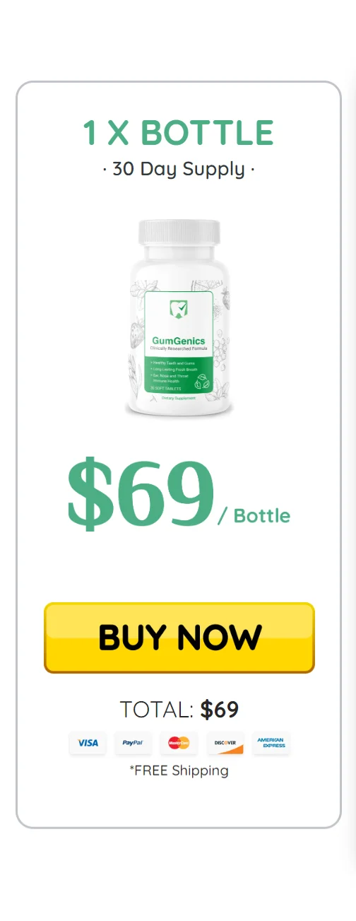 GumGenics™ 1 bottle pricing