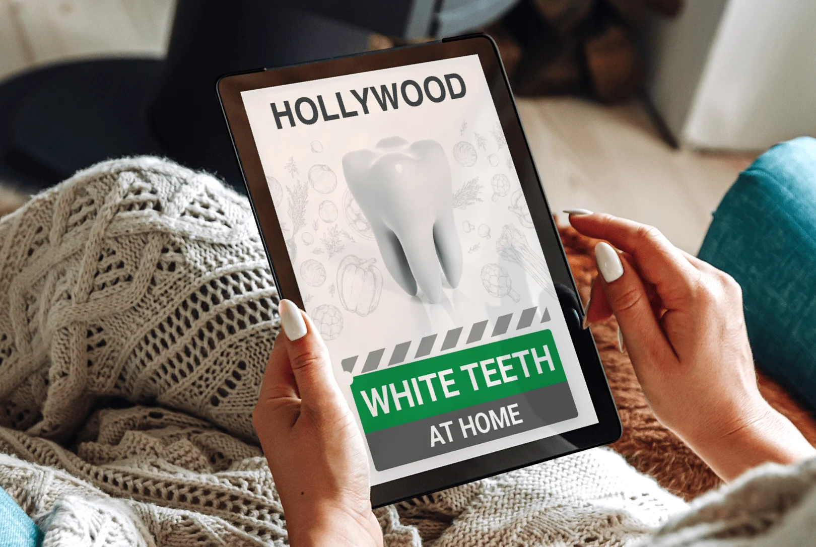 Hollywood White Teeth At Home